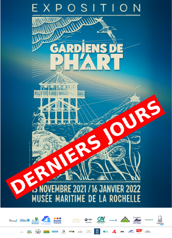 Exposition Gardiens de PH'ART à partir du 15 novembe au Musée Maritime de La rochelle